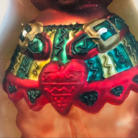 NIP! Kurt S Adler Glass Christmasy Reindeer Ornament - Picture 4 of 7